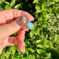 Unique Labradorite Adjustable Silver Ring - Handcrafted Elegance with Mystical Colors, Perfect Gift for Special Occasions