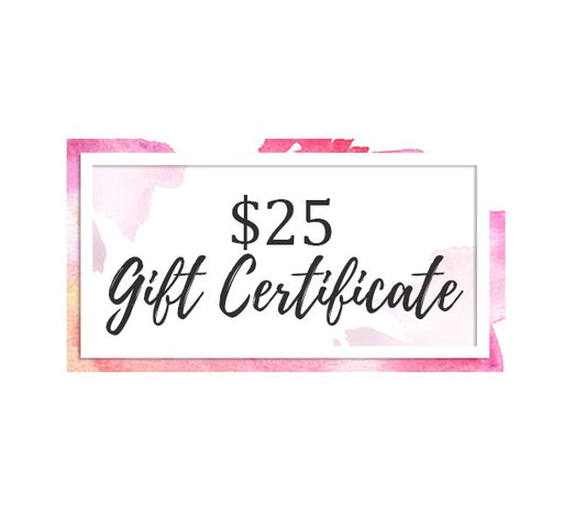 1 Gift Certificate (Non-Refundable)